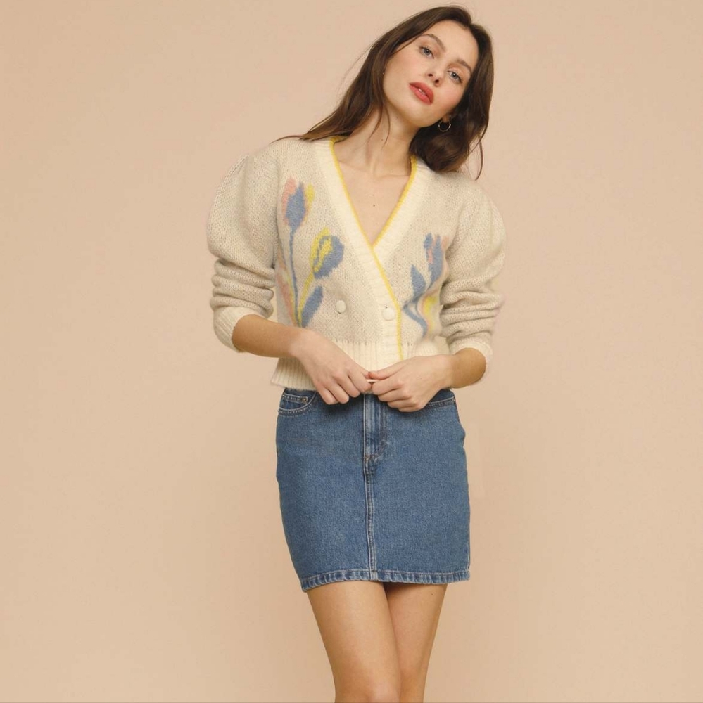 Rouje Leandro Cardigan Sz 34 NWT - Picture 3 of 6